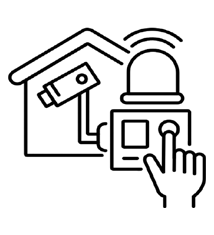 Image of a Security Products Icon.